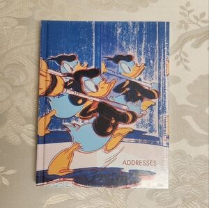 Disney Parks Andy Warhol Donald Duck Address Book - SEALED